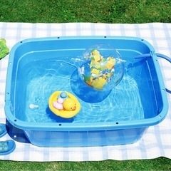 120Ｌ角タライ極美品の画像