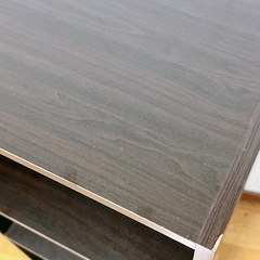 カラーボックス3段 ブラウン 粘着壁掛けフック１個付き 中古品 収納ボックス インテリア家具 3段ボックスの画像