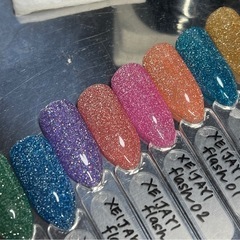 カラージェル80本＋１３本の画像