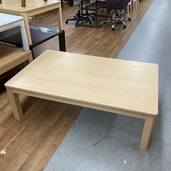 S748 ⭐ NITORI ニトリ 天板リバーシブルコタツ 白＆ベージュ 幅120cm USED 綺麗の画像