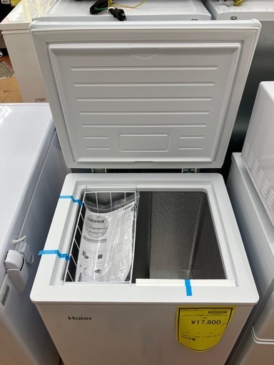 《尼崎市/リサイクルショップドリーム次屋店》★ジモティー割引有★冷凍庫/ハイアール/JF-HSC10A(W)/2025年製/100L☆尼崎市若王寺☆