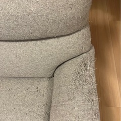 値下げ交渉可能❗️ニトリ 3人掛けソファ 布張りタイプの画像