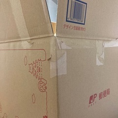 あげます！ダンボール箱120サイズ✖️4✴︎100サイズ✖️1の画像