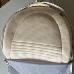 美品　1回のみ使用 ネオママイズム 新生児 折りたたみ 新生児〜18ヶ月 ベビーベッド　白の画像