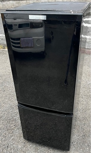 配達設置無料 三菱 冷凍冷蔵庫 146L 静音設計 LED照明 自動霜取機能付
