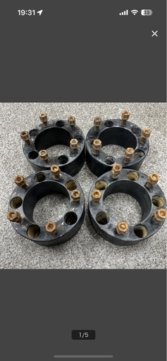 ジムニー　JA11 JA22 JB23 ワイドトレッドスペーサー 75mm 5穴　PCD139.7