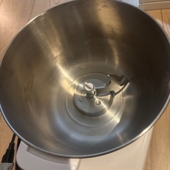 フードプロセッサー ホワイト ステンレスの画像