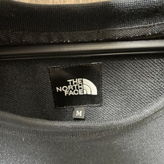廃盤　ザノースフェイス THE NORTH FACE HEATHER LOGO CREW ヘザー ロゴ クルー スウェット NT12038 ブラック　M　長袖 トレーナー トップスの画像