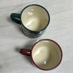 【美品】ハリーポッターマグ2個/グリフィンドール/スリザリン/スタジオツアーの画像