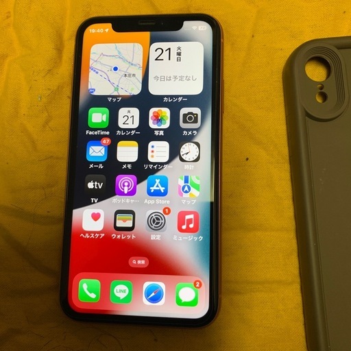 iPhone XR 64GB美品動作正常品SIMフリー
