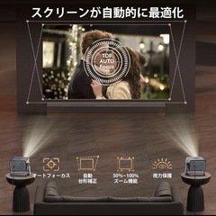 新品 小型 プロジェクターの画像