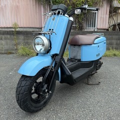 ヤマハ　VOX SA31J ブルー　タイヤ前後新品　動画あり　大阪の画像