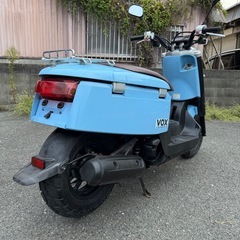 ヤマハ　VOX SA31J ブルー　タイヤ前後新品　動画あり　大阪の画像