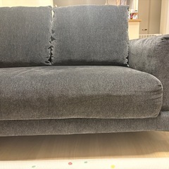 3人掛けL字カウチソファの画像
