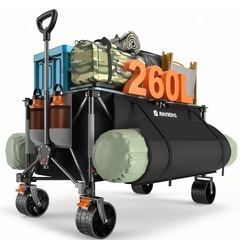 Raynesys キャリーワゴン 特大容量260L 高耐荷重200kg の画像