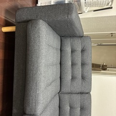 3人掛けソファ　IKEAの画像