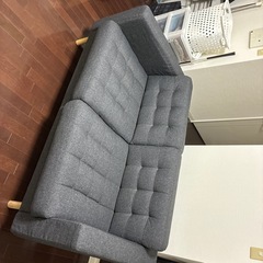 3人掛けソファ　IKEAの画像