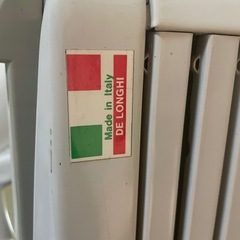 デロンギ オイルヒーター イタリア製の画像
