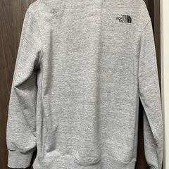 廃盤　ザノースフェイス THE NORTH FACE HEATHER LOGO CREW ヘザー ロゴ クルー スウェット NT12038 グレー　L　長袖 トレーナー トップスの画像