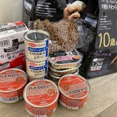 ドッグフードいろいろ（老犬、介護用多め）の画像
