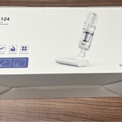 掃除機　新品　白の画像