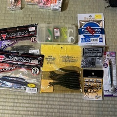 【決まりました】釣具まとめ売り　エギ　ワームの画像