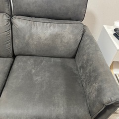 リクライニングそふぁソファの画像