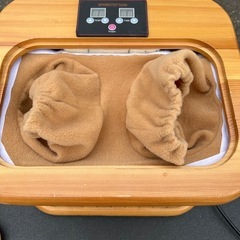 はぴねすくらぶ セラミック 足湯 サウナカバー付き フットバスの画像
