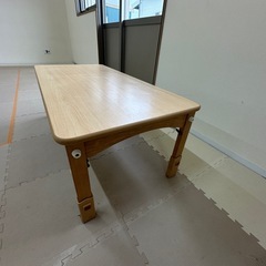 折りたたみテーブル　高さ55cm の画像