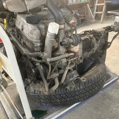 JB23W スズキ ジムニー マニュアル車 MT車 エンジン ミッション シフト コンピューター クラッチペダル ラジエーター セット の画像