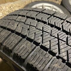 175/65R15‼️ブリザック VRX2‼️ 東北6県無料配送対応‼️爆安‼️最終値下げ‼️①超超超バリ溝❗ 国産ブリジストン VRX2❗ アルミ付き 国産 タイヤ !!　スタッドレスの画像