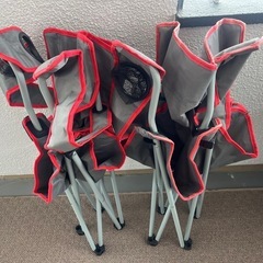 キャンプ　椅子　イス　2個セットの画像