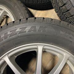175/65R15‼️ブリザック VRX2‼️ 東北6県無料配送対応‼️爆安‼️最終値下げ‼️②超超超バリ溝❗ 国産ブリジストン VRX2❗ アルミ付き 国産 タイヤ !!　スタッドレスの画像