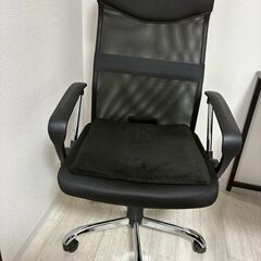 【単品も可】デスク&チェアセット譲ります　模様替えのため処分予定の画像