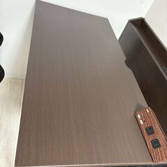 【単品も可】デスク&チェアセット譲ります　模様替えのため処分予定の画像