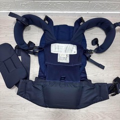 ［美品✨］箱付き 日本製 ‼️　完備品 ❗️高級　 最上位モデル　❗️  アンジェレッテ ベビーキャリア オン　ヒップシート型 抱っこ紐　新生児の画像
