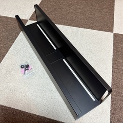 山崎実業(Yamazaki) テレビ裏収納ラックの画像