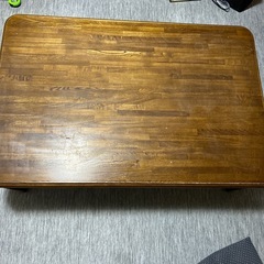 （お話し中）家具調こたつ
の画像