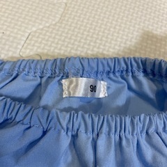 スモック　90サイズ　ブルーの画像