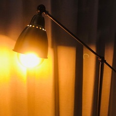 廃盤 IKEA Barometer バロメーテル　 フロアスタンド 間接照明 電球付きの画像