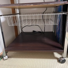 🪵【多目的ラック / シェルフ（ダークブラウン）】の画像