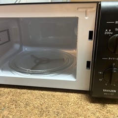 電子レンジ　ヤマゼン  配送可の画像