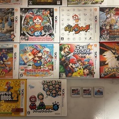 3DSソフト まとめ売りの画像