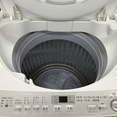 ◇ドリーム尼崎1号館◇ 【当店スタッフによる分解洗浄済！】SHARP/シャープ 7kg 洗濯機 ES-KS70T 2018年製【ジモティー割引対象商品】の画像