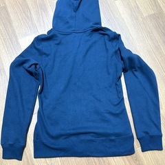②Hollister スリムストライプ1998グラフィックジップアップフーディー　ホリスター　ウィメンズ　Ｌの画像