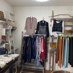 婦人服　子供服　古着販売　期間限定イベント　ハンドメイド　フリマ
