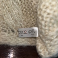 アイボリーあったかボリューム【スヌード】防寒対策に🧣の画像