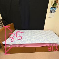 ベッド(※11/9までに取りに来て頂ける方)の画像