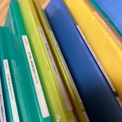 クリアファイル　事務用品の画像