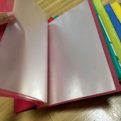 クリアファイル　事務用品の画像